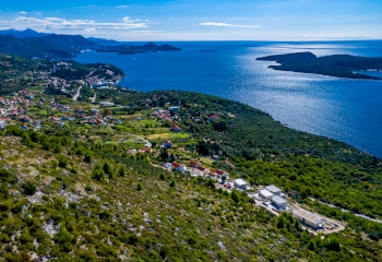 Building land plot with sea view - Dubrovnik Riviera 
